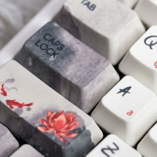 108 Keys Lucky Carp Keycap Set OEM Profile PBT Sublimation Keycaps for Mechanical Keyboard 108 Keys Lucky Carp Keycap Set OEM Profile PBT Sublimation Keycaps for Mechanical Keyboard