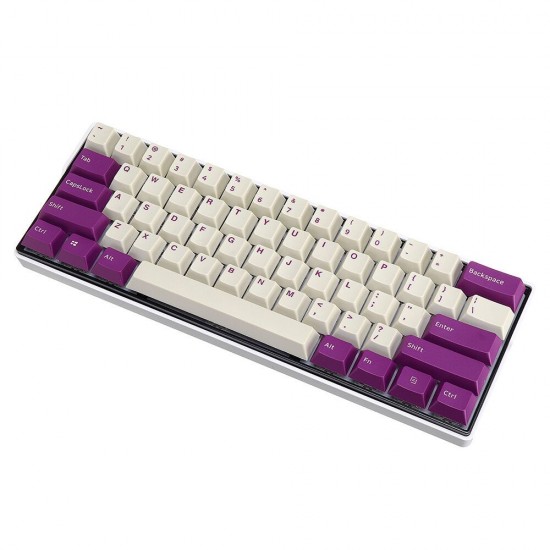 108 Keys Milk Purple Keycap Set OEM Profile PBT Keycaps for 61/68/87/104/108 Keys Mechanical Keyboards 108 Keys Milk Purple Keycap Set OEM Profile PBT Keycaps for 61/68/87/104/108 Keys Mechanical Keyboards