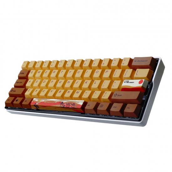108/130 Keys Desert Journey Keycap Set OEM Profile PBT Five-sided Subliamtion Keycaps for 61/64/68/84/87/96/98/104/108 Keys Mechanical Keyboards 108/130 Keys Desert Journey Keycap Set OEM Profile PBT Five-sided Subliamtion Keycaps for 61/64/68/84/87/96/98/104/108 Keys Mechanical Keyboards