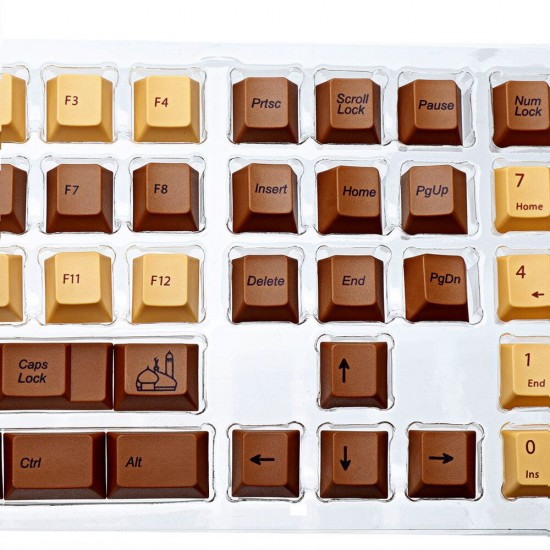 108/130 Keys Desert Journey Keycap Set OEM Profile PBT Five-sided Subliamtion Keycaps for 61/64/68/84/87/96/98/104/108 Keys Mechanical Keyboards 108/130 Keys Desert Journey Keycap Set OEM Profile PBT Five-sided Subliamtion Keycaps for 61/64/68/84/87/96/98/104/108 Keys Mechanical Keyboards