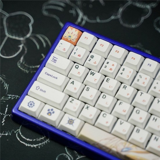 116 Keys Lion Keycap Set XDA Profile PBT DYE-Sub Keycaps 2.25U 2U 1.75U Compatible with GH60 GK61 GK64 87/96/104/108 Keys Mechanical Keyboard 116 Keys Lion Keycap Set XDA Profile PBT DYE-Sub Keycaps 2.25U 2U 1.75U Compatible with GH60 GK61 GK64 87/96/104/108 Keys Mechanical Keyboard