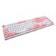 122 Keys Blossom Keycap Set OEM Profile PBT Keycaps for Mechanical Keyboards