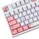 122 Keys Blossom Keycap Set OEM Profile PBT Keycaps for Mechanical Keyboards