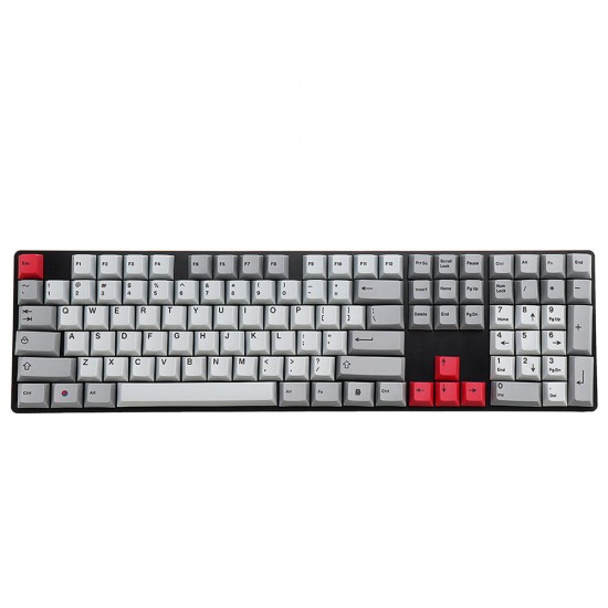 125 Keys Keycap Set OEM Profile PBT Sublimation Keycaps for 68/84/87/96/104 Keys Mechanical Keyboards