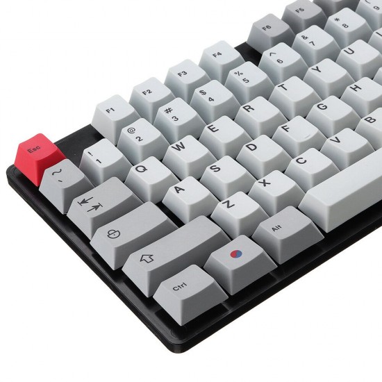 125 Keys Keycap Set OEM Profile PBT Sublimation Keycaps for 68/84/87/96/104 Keys Mechanical Keyboards