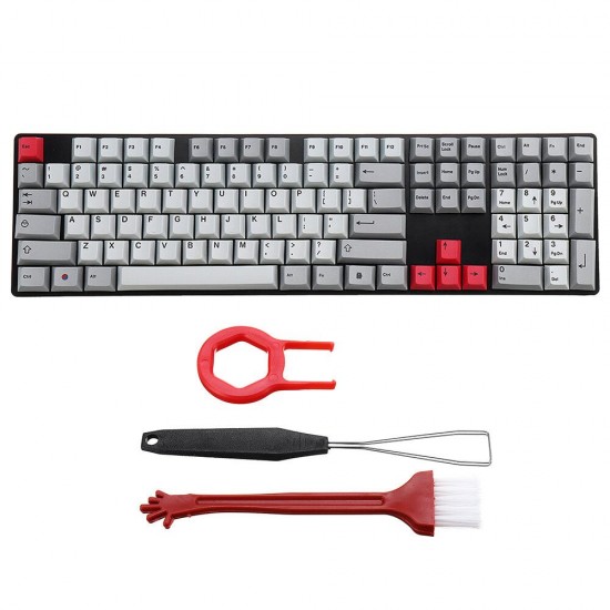 125 Keys Keycap Set OEM Profile PBT Sublimation Keycaps for 68/84/87/96/104 Keys Mechanical Keyboards