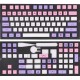 135 Keys Sakura Keycap Set PBT XDA Profile Sublimation Two Color Keycaps for GH60 61 64 66 68 87 96 104 Keys Mechanical Keyboard