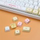 61/104 Keys Macaron Color Keycap Set XDA Profile PBT Sublimation Keycaps for 61/64/87/104 Keys Mechanical Keyboards