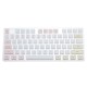 61/104 Keys Macaron Color Keycap Set XDA Profile PBT Sublimation Keycaps for 61/64/87/104 Keys Mechanical Keyboards