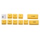 72 Keys Yellow&White Keycap Set OEM Profile PBT Sublimation Keycaps for 60% Anne pro 2 RK61 GK61 GK64 Mechanical Keyboard 72 Keys Yellow&White Keycap Set OEM Profile PBT Sublimation Keycaps for 60% Anne pro 2 RK61 GK61 GK64 Mechanical Keyboard