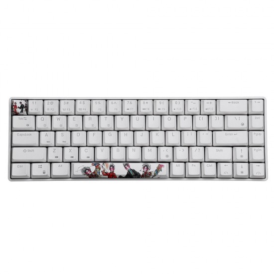 Space + ESC Personalized Keycap Set OEM Profile PBT Five-sided Sublimation Space Bar 6.25u Keycaps for Mechanical Keyboard Space + ESC Personalized Keycap Set OEM Profile PBT Five-sided Sublimation Space Bar 6.25u Keycaps for Mechanical Keyboard