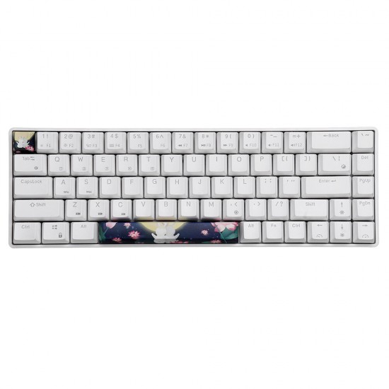 Space + ESC Personalized Keycap Set OEM Profile PBT Five-sided Sublimation Space Bar 6.25u Keycaps for Mechanical Keyboard