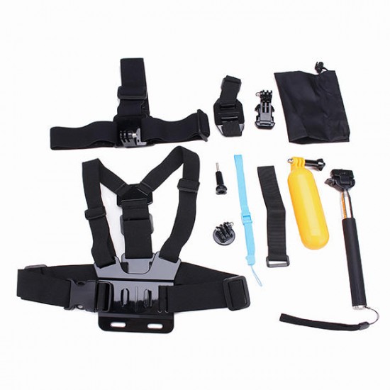 12 In 1 Chest Belt Head Strap Head Strap J-Hook BucklE-mount Kits For Gopro Hero 12 In 1 Chest Belt Head Strap Head Strap J-Hook BucklE-mount Kits For Gopro Hero