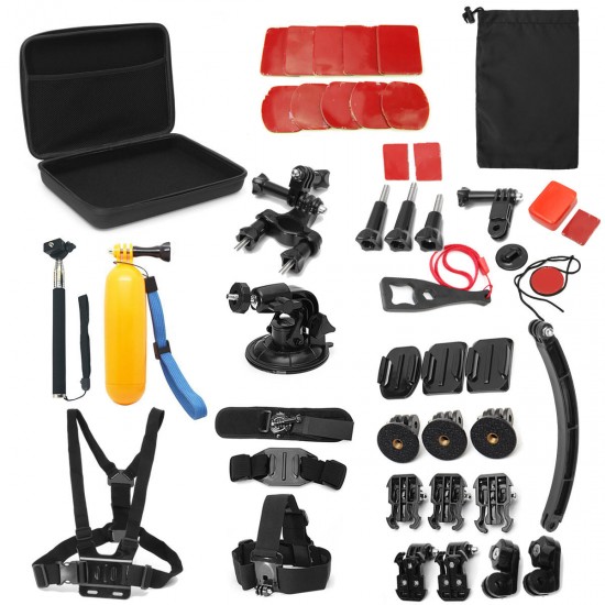 20 in 1 Mount Screw Stickier Selfie Stick Accessories Set Kit for Sport Action Camera