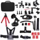 33 In 1 Sportscamera Accessories Kit For Gopro Hero 2 3 4 3 Plus SJ4000 5000 6000 Yi Sportscamera