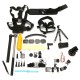 37 in 1 Wrist ChesT-strap Monopod Mount Accessories Set Kit For Gopro 2 3 3 Plus 4 Xiaomi Yi SJcam