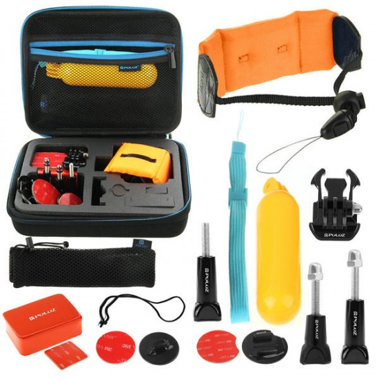 14 in 1 Surfing Combo Kit with EVA Case Stocker for Gopro SJCAM Yi Accessories 14 in 1 Surfing Combo Kit with EVA Case Stocker for Gopro SJCAM Yi Accessories