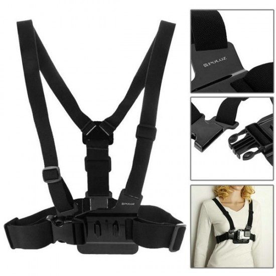Harness Chest Belt Head Mount Strap Monopod for Yi Gopro Camera Accessories Set Harness Chest Belt Head Mount Strap Monopod for Yi Gopro Camera Accessories Set