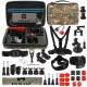 PKT29 45 in 1 Accessories Combo Kit Mount Screw with Storage Case for Action Sportscamera