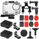 40M Waterproof Protective Case Shell Bicycle Mount Sticker Kit for DJI OSMO Action Sports Camera Cycling
