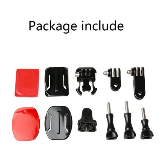 Universal Action Camera Tripod Adapter Convert Kit for Yi Gopro SJCAM 1/4inch Connector Universal Action Camera Tripod Adapter Convert Kit for Yi Gopro SJCAM 1/4inch Connector