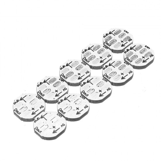 10Pcs DC 5V 3MM x 10MM WS2812B SMD LED Board Built-in IC-WS2812