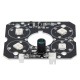 20pcs IR LED Board for CCTV Camera 4*IR LED Spot Infrared Light Board Night Vision 850nm DC12V