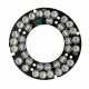 30pcs 36*IR LED Board for CCTV Camera Night Vision 60mm for CS LEN Infrared Light Board DC12V