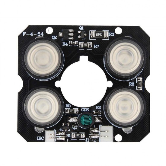 30pcs IR LED Board for CCTV Camera 4*IR LED Spot Infrared Light Board Night Vision 850nm DC12V 30pcs IR LED Board for CCTV Camera 4*IR LED Spot Infrared Light Board Night Vision 850nm DC12V
