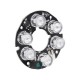 30pcs IR LED Infrared Light Board for CCTV Camera Night Vision 30-40M 6*LED White 2.5W DC12V 30pcs IR LED Infrared Light Board for CCTV Camera Night Vision 30-40M 6*LED White 2.5W DC12V