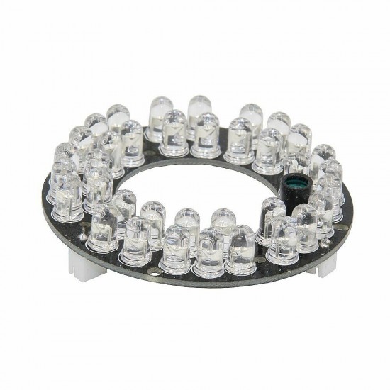 36*IR LED Board for CCTV Camera Night Vision 60mm for CS LEN Infrared Light Board DC12V 36*IR LED Board for CCTV Camera Night Vision 60mm for CS LEN Infrared Light Board DC12V