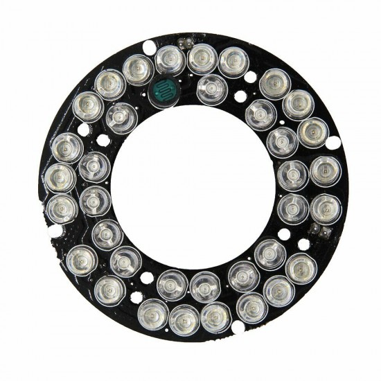 36*IR LED Board for CCTV Camera Night Vision 60mm for CS LEN Infrared Light Board DC12V 36*IR LED Board for CCTV Camera Night Vision 60mm for CS LEN Infrared Light Board DC12V