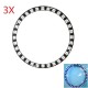 3pcs 40-bit WS2812B 5050 RGB LED Built-in Full Color Drive Development Board 3pcs 40-bit WS2812B 5050 RGB LED Built-in Full Color Drive Development Board