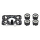 3pcs IR LED Board for CCTV Camera 4*IR LED Spot Infrared Light Board Night Vision 850nm DC12V 3pcs IR LED Board for CCTV Camera 4*IR LED Spot Infrared Light Board Night Vision 850nm DC12V
