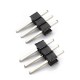 3pcs One Bit WS2812B Serial 5050 Full Color LED Module 3pcs One Bit WS2812B Serial 5050 Full Color LED Module