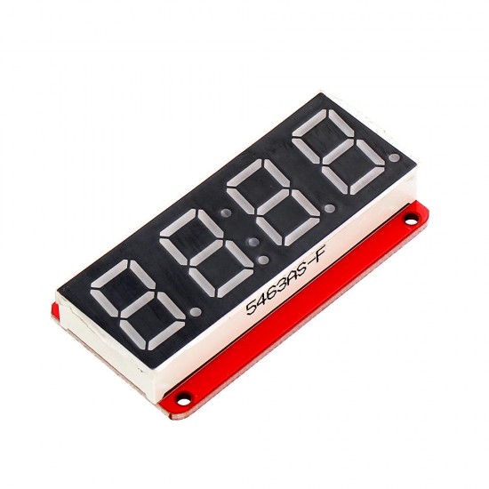 4 Digit 7-Segment 0.56 inch LED Display Tube Decimal 7 Segments HT16K33 I2C Clock Double Dots Module