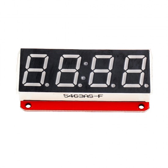 4 Digit 7-Segment 0.56 inch LED Display Tube Decimal 7 Segments HT16K33 I2C Clock Double Dots Module