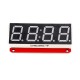 4 Digit 7-Segment 0.56 inch LED Display Tube Decimal 7 Segments HT16K33 I2C Clock Double Dots Module 4 Digit 7-Segment 0.56 inch LED Display Tube Decimal 7 Segments HT16K33 I2C Clock Double Dots Module