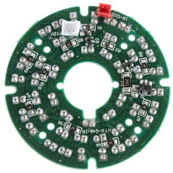 5Pcs 48 LED IR Infrared Illuminator Bulb Board For CCTV Security Camera 5Pcs 48 LED IR Infrared Illuminator Bulb Board For CCTV Security Camera