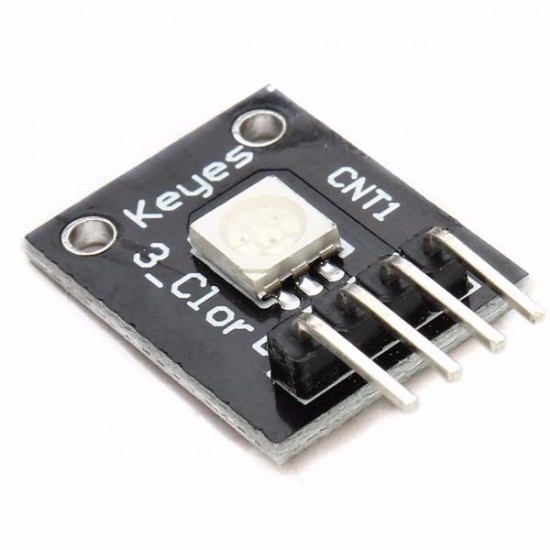 5Pcs Three Colour RGB LED Module Board 5050 Full Color for Arduino - products that work with official Arduino boards