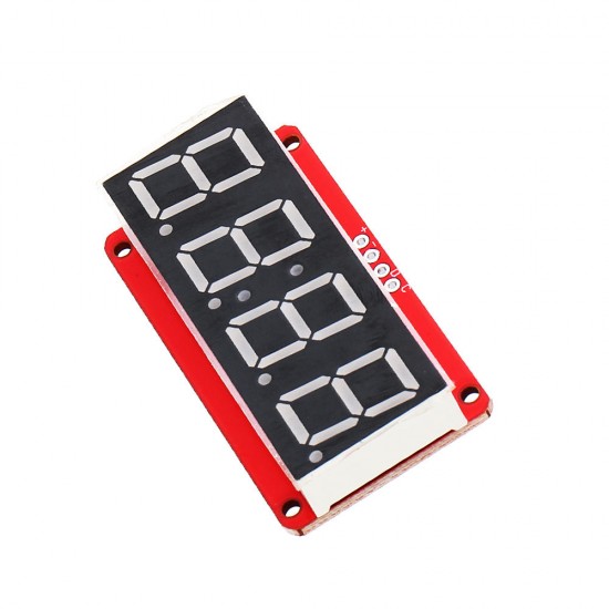 5pcs 4 Digit 7-Segment 0.56 inch LED Display Tube Decimal 7 Segments HT16K33 I2C Clock Double Dots Module for Arduino - products that work with official Arduino boards