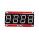 5pcs 4 Digit 7-Segment 0.56 inch LED Display Tube Decimal 7 Segments HT16K33 I2C Clock Double Dots Module for Arduino - products that work with official Arduino boards 5pcs 4 Digit 7-Segment 0.56 inch LED Display Tube Decimal 7 Segments HT16K33 I2C Clock Double Dots Module for Arduino - products that work with official Arduino boards