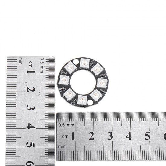 5pcs 8-bit WS2812 5050 RGB LED Intelligent Full Color RGB Light Ring Development Board 5pcs 8-bit WS2812 5050 RGB LED Intelligent Full Color RGB Light Ring Development Board