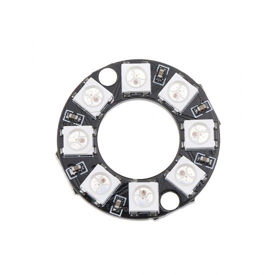 5pcs 8-bit WS2812 5050 RGB LED Intelligent Full Color RGB Light Ring Development Board 5pcs 8-bit WS2812 5050 RGB LED Intelligent Full Color RGB Light Ring Development Board