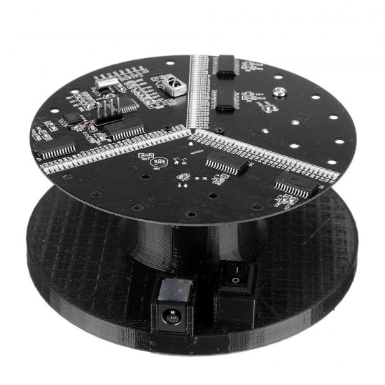 7 Color Rotating LED Board Assembled USB 5V Charging Programmable 7 Color Rotating LED Board Assembled USB 5V Charging Programmable