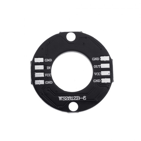 8-bit WS2812 5050 RGB LED Intelligent Full Color RGB Light Ring Development Board 8-bit WS2812 5050 RGB LED Intelligent Full Color RGB Light Ring Development Board