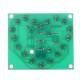 Assembled Electronic Heart-shaped LED Flash Light Module Board 3-4V 6.1x6.8cm