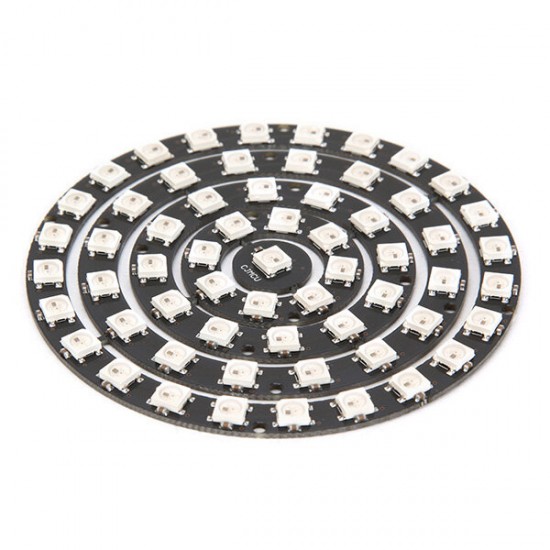 61 Bit WS2812 5050 RGB LED Driver Development Board 61 Bit WS2812 5050 RGB LED Driver Development Board