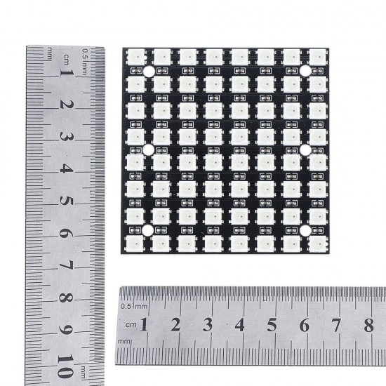 64 Bit WS2812 5050 RGB LED Driver Development Board 64 Bit WS2812 5050 RGB LED Driver Development Board