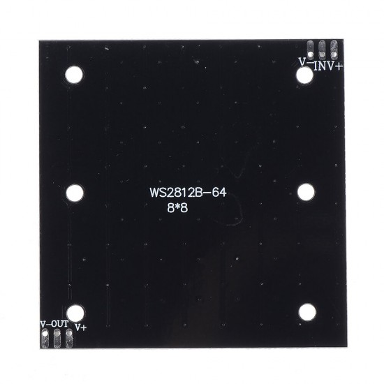 64 Bit WS2812 5050 RGB LED Driver Development Board 64 Bit WS2812 5050 RGB LED Driver Development Board